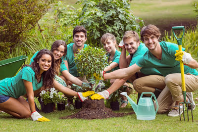 pasantía Jardinería becado