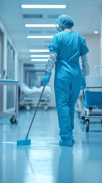 experto en limpieza hospitalaria